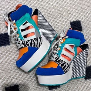 Adidas Originals high heels sneaker sandals